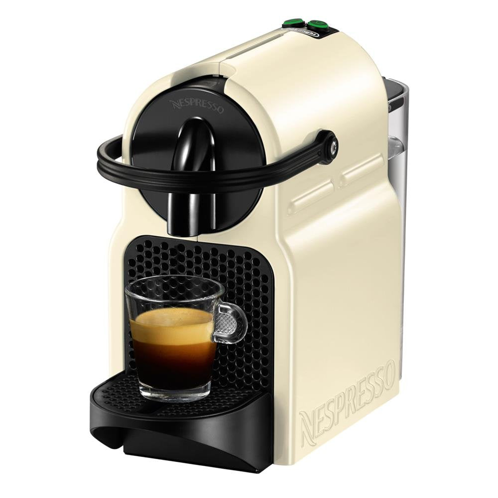 Machine à café à capsules Nespresso Inissia coloris Crème Vanille