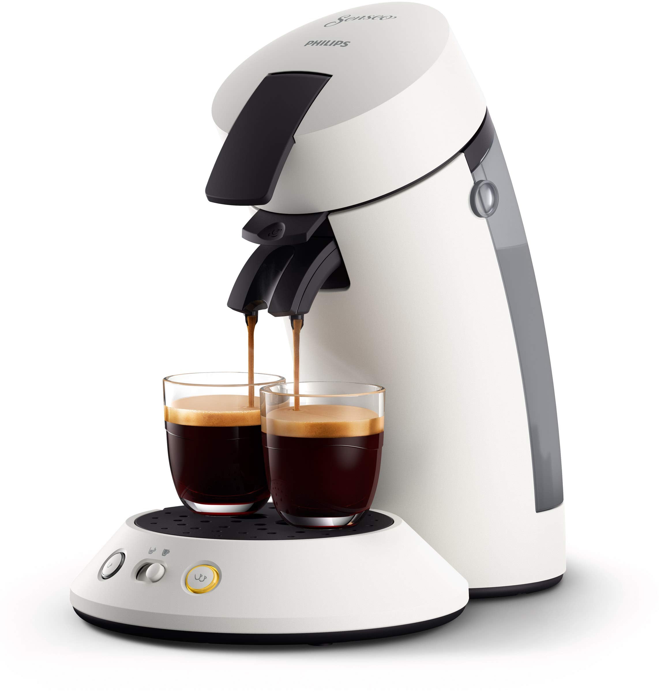 Machine à café à dosettes Senseo Original Plus blanche CSA210/11